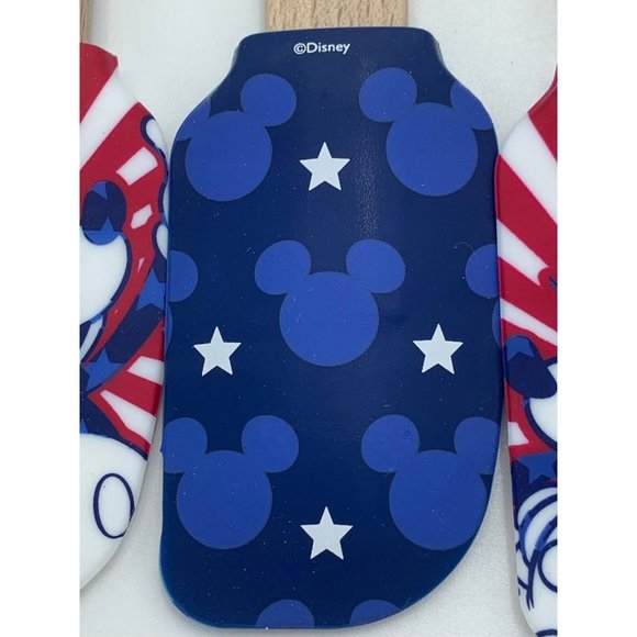 Disney Mickey and Minnie Mouse Patriotic 4 Pack Mini Spatula Set - Picture 4 of 10